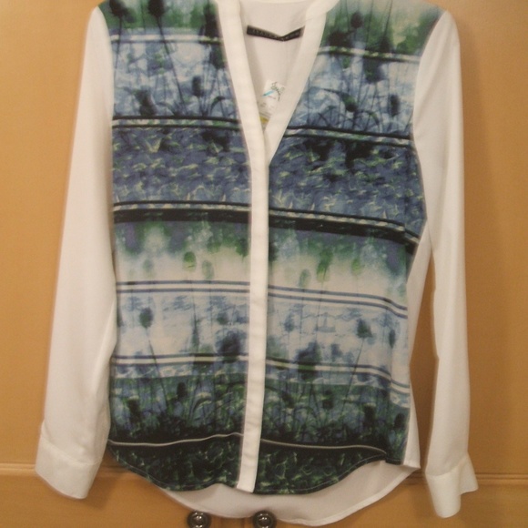 IVANKA TRUMP TUNIC BLOUSE SZ XS NWT - Picture 2 of 5